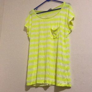 Striped Neon Tee